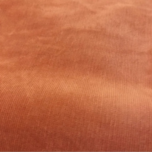 Muted Coral-Colour Light to Medium-Weight Corduroy Fabric, 54”x15’ - Picture 2 of 3
